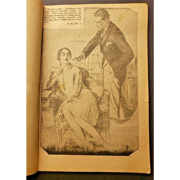 1928 No. 1 The Great Revelation - The Tragedy of an Unwanted Bride S48 - Picture 3 of 8